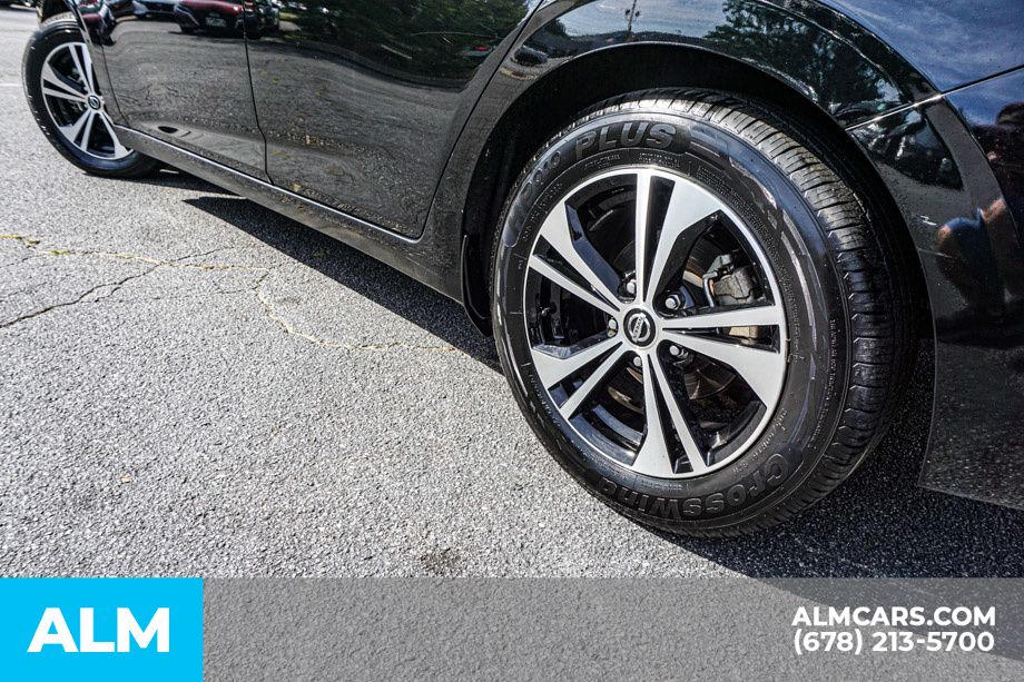 Used 2023 Black Nissan SV image 16