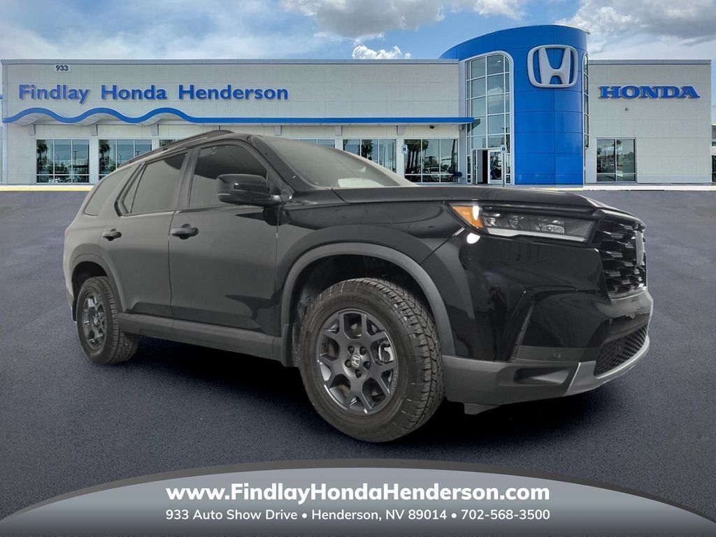 Crystal Black Pearl 2025 Honda Pilot TrailSport AWD SUV / Crossover All-Wheel Drive Automatic