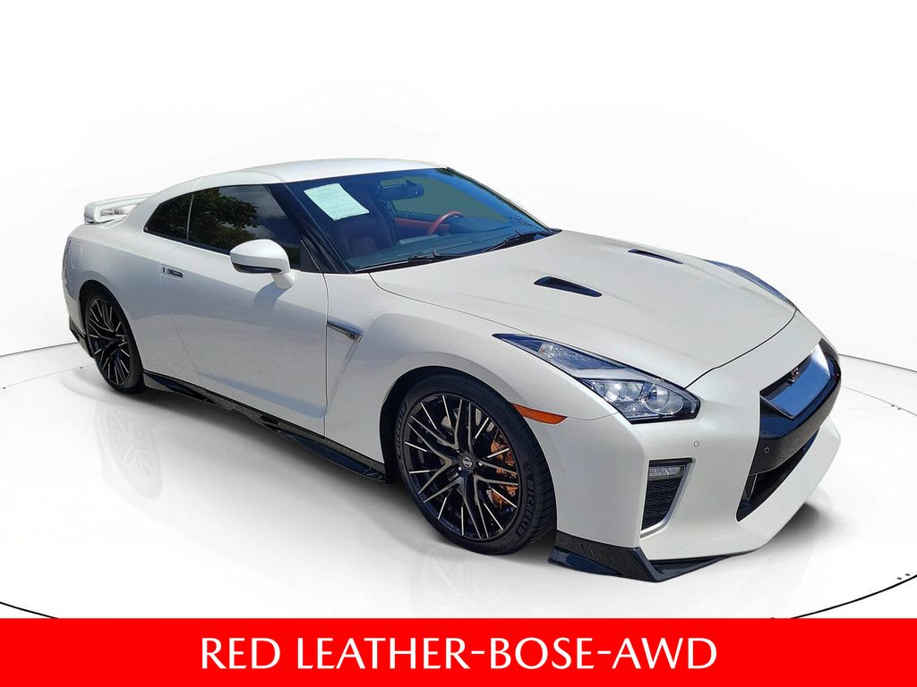 Pearl White Tricoat 2021 Nissan GT-R Coupe All-Wheel Drive 6-Speed Automatic
