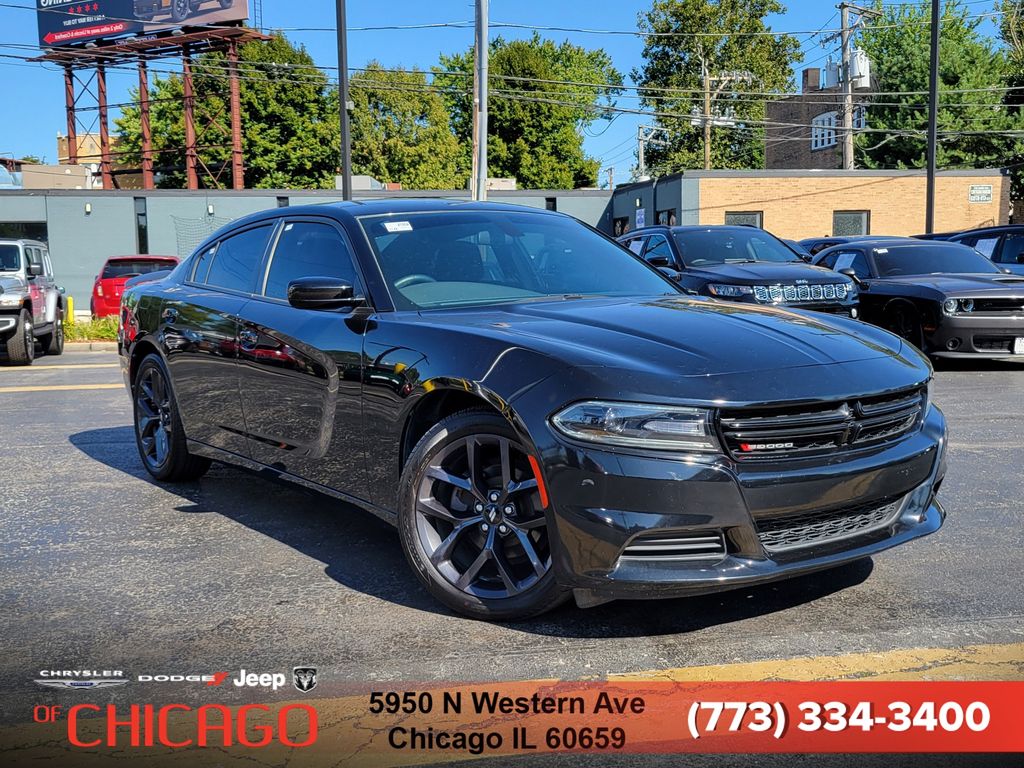 Pitch Black Clearcoat 2019 Dodge Charger Sedan Rear-Wheel Drive 8-Speed Automatic