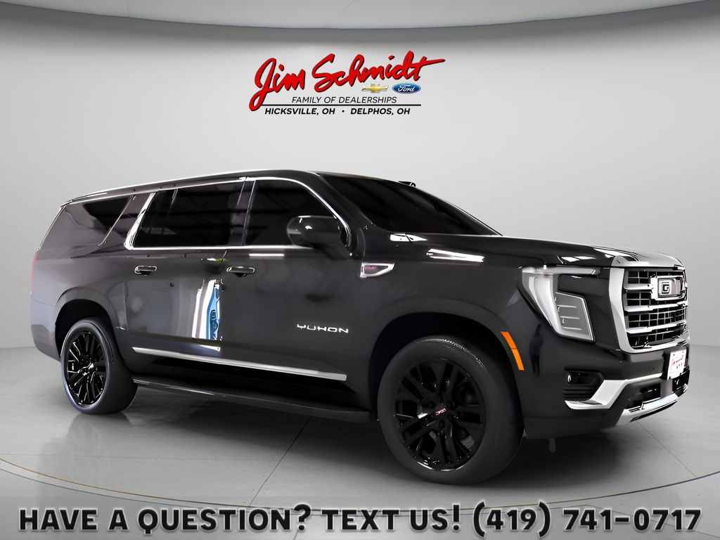 Black 2025 GMC Yukon XL SUV / Crossover Four-Wheel Drive