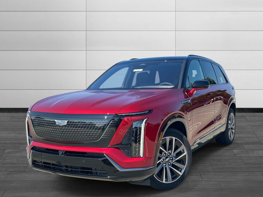 Radiant Red 2027 Cadillac VISTIQ SUV / Crossover All-Wheel Drive 1-Speed Automatic