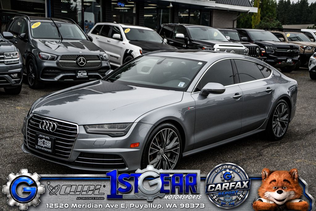 Gray Metallic 2017 Audi A7 Sedan All-Wheel Drive 8-Speed Automatic