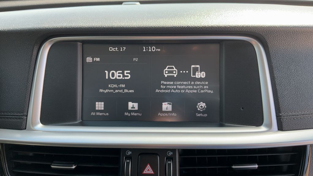 2020 Kia Optima LX White at Joe Myers Mazda Kia