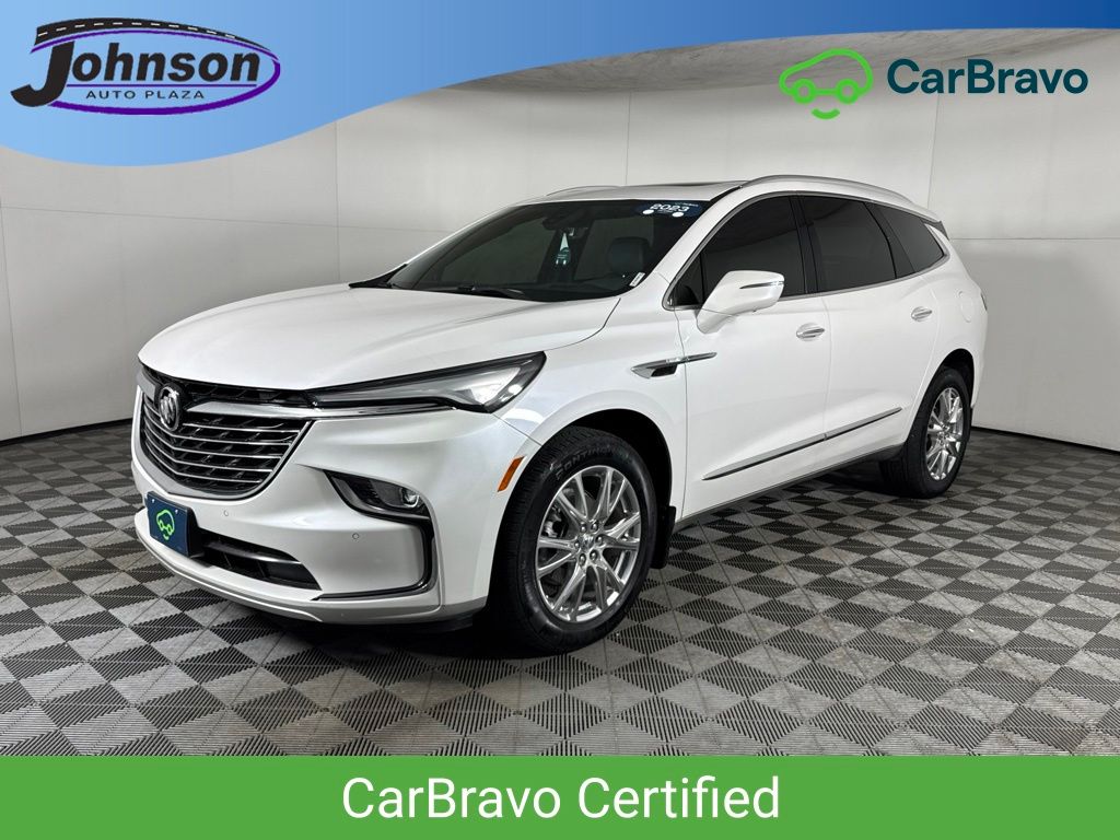 White Frost Tricoat 2023 Buick Enclave SUV / Crossover Four-Wheel Drive 9-Speed Automatic