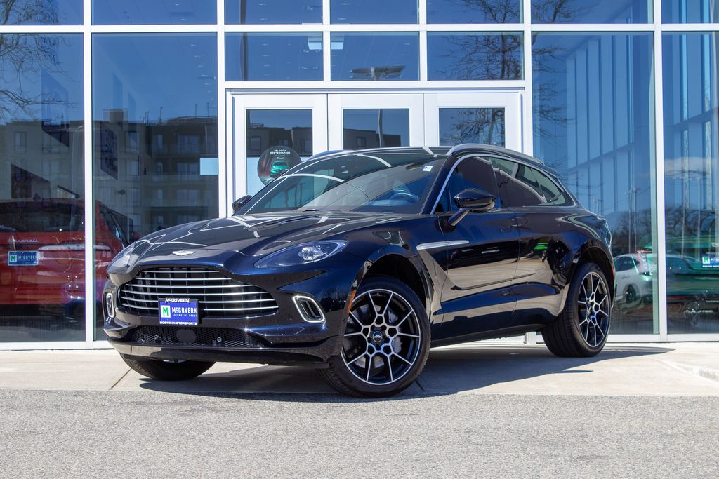 Black 2022 Aston Martin DBX AWD SUV / Crossover All-Wheel Drive 9-Speed Automatic
