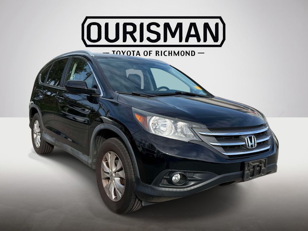 Black 2014 Honda CR-V EX-L AWD SUV / Crossover All-Wheel Drive 5-Speed Automatic