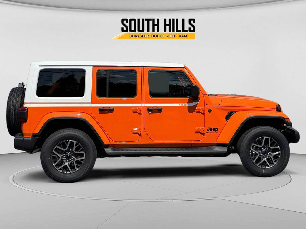 2026 Jeep Wrangler Sahara Orange at South Hills CDJR