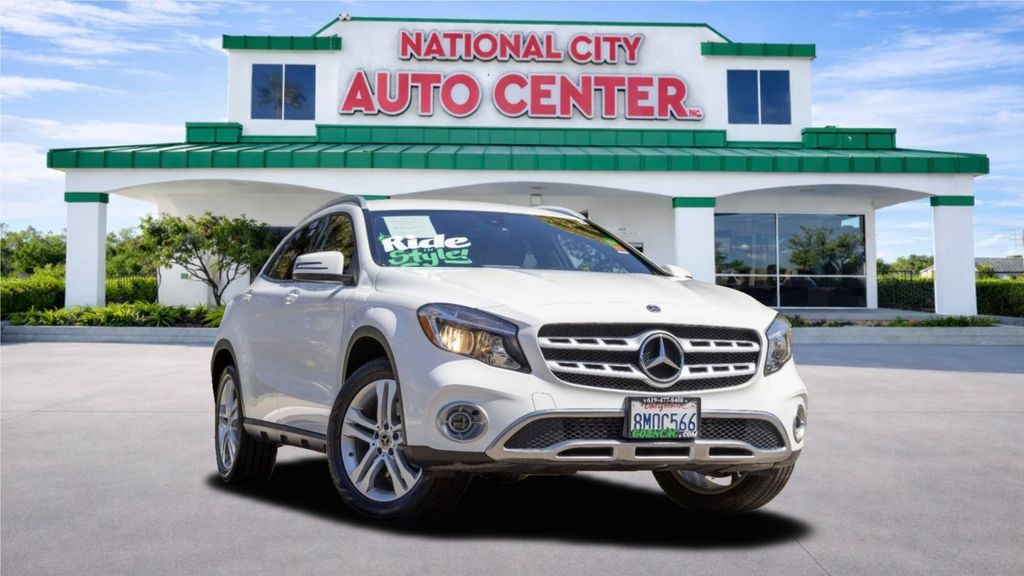 White 2020 Mercedes-Benz GLA 250 FWD SUV / Crossover Front-Wheel Drive Automatic