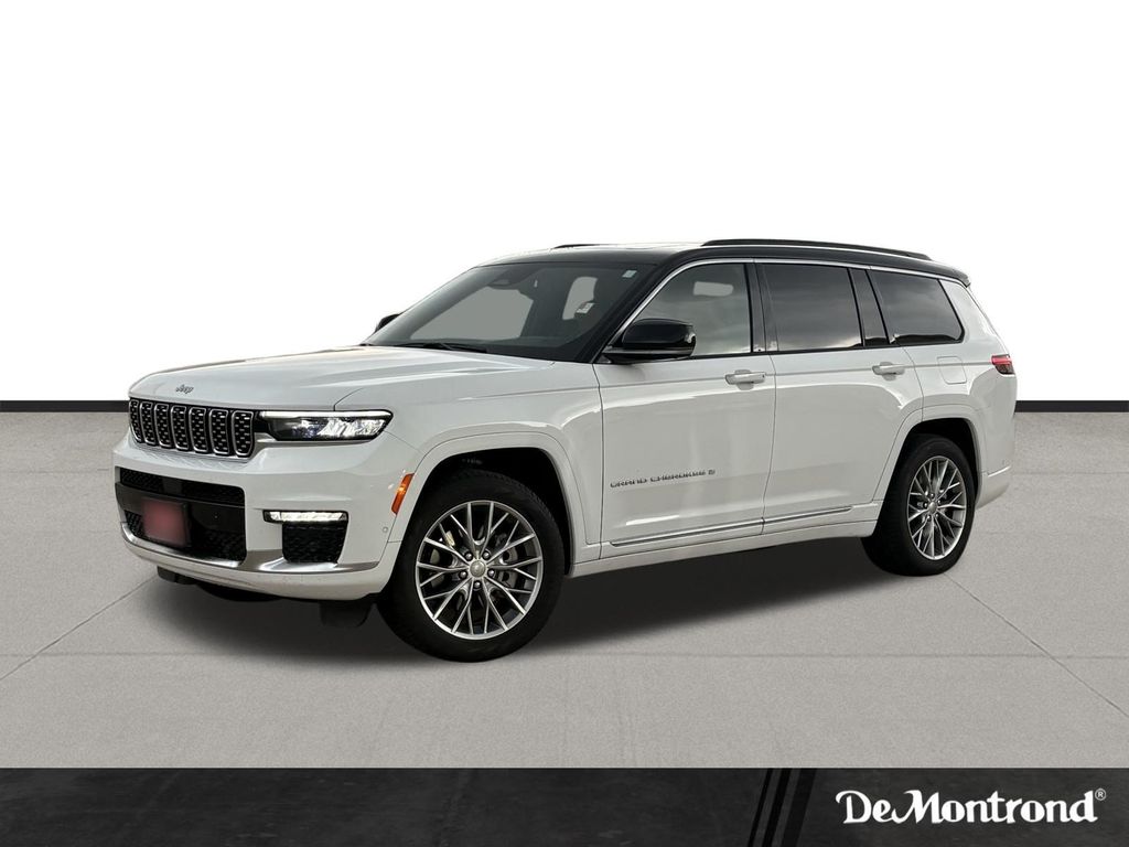2025 Jeep Grand Cherokee L Summit White at River Oaks CDJR