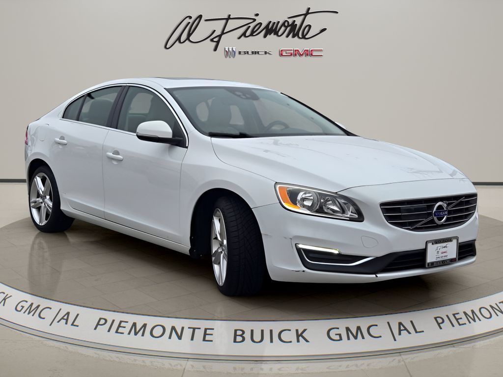 Ice White 2016 Volvo S60 T5 Premier Drive-E Sedan Front-Wheel Drive Automatic