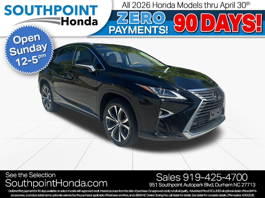 2019 Lexus RX Hybrid 450h AWD