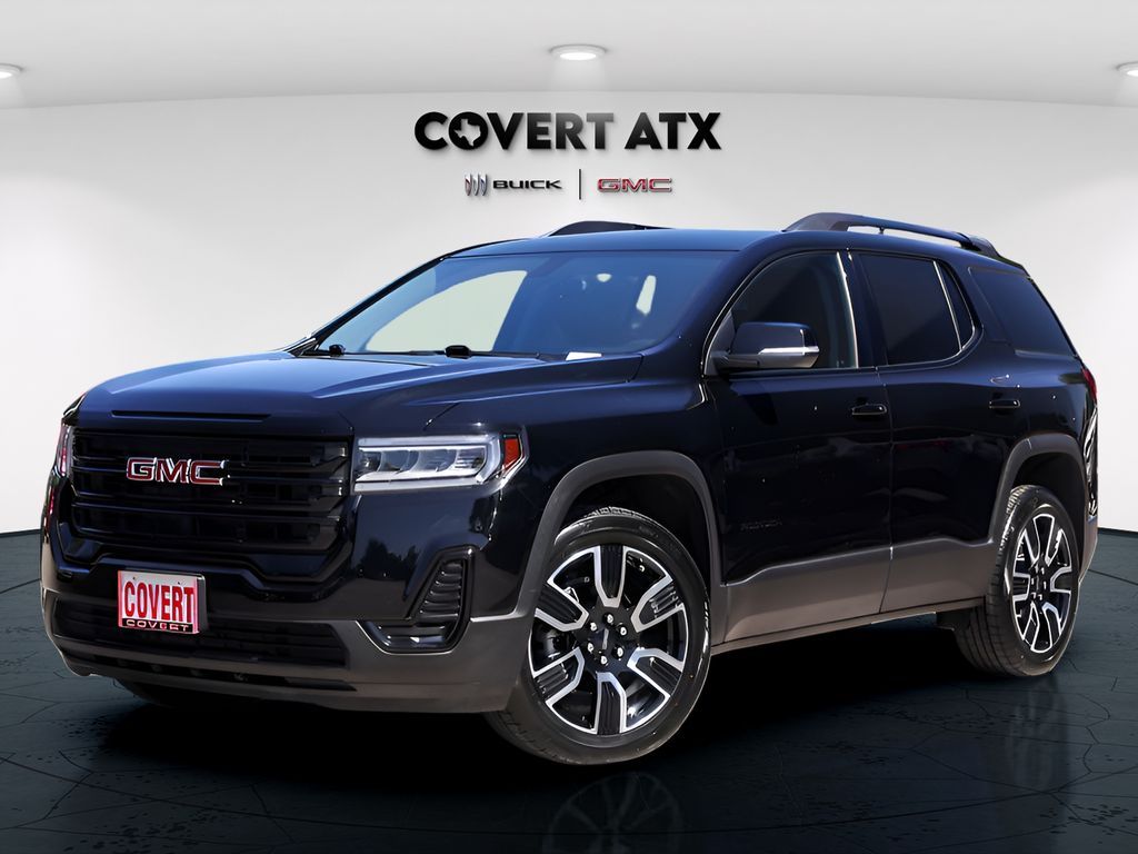 Black (Ebony Twilight Metallic) 2021 GMC Acadia SUV / Crossover Front-Wheel Drive 9-Speed Automatic