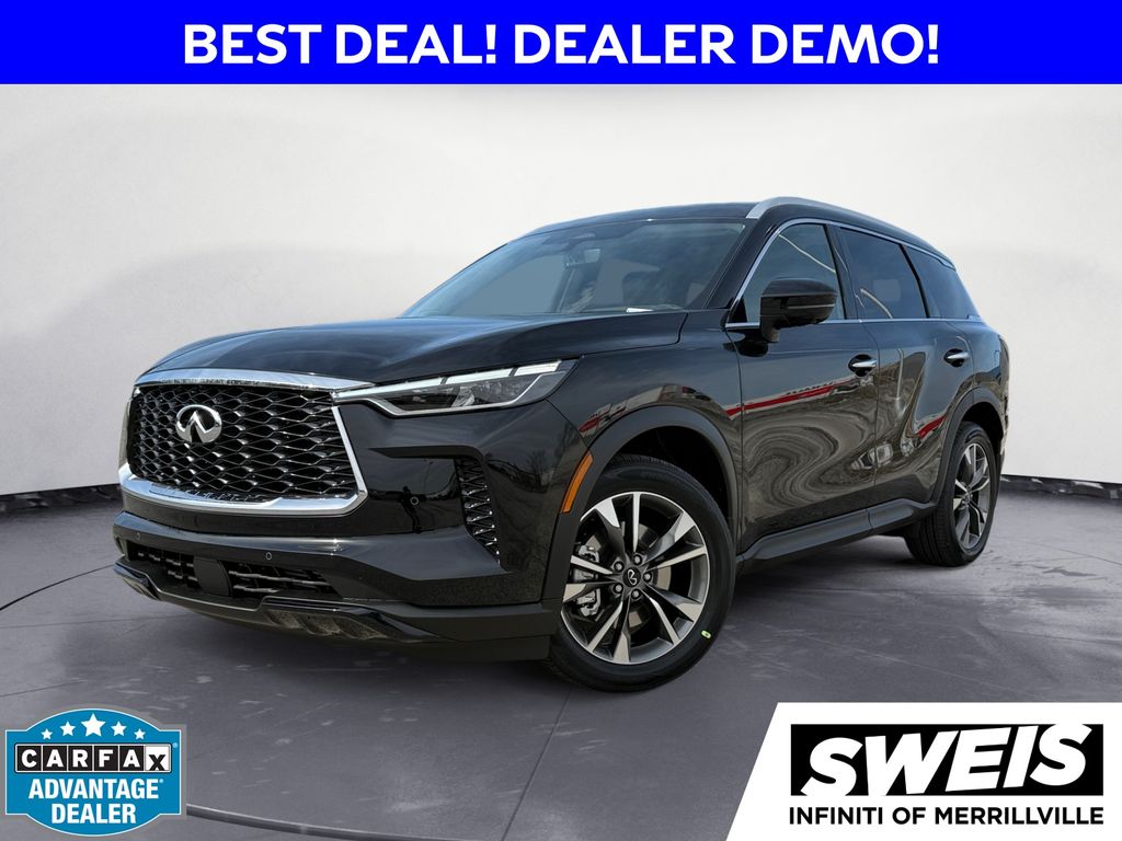 Mineral Black 2025 INFINITI QX60 Luxe AWD SUV / Crossover All-Wheel Drive 9-Speed Automatic