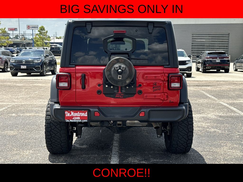 2024 Jeep Wrangler Sport Red at DeMontrond Mazda