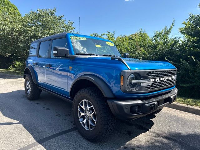 Velocity Blue Metallic 2023 Ford Bronco SUV / Crossover Four-Wheel Drive Automatic