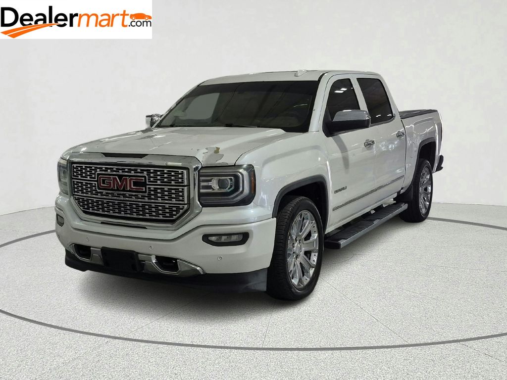 White Frost Tricoat 2016 GMC Sierra 1500 Pickup Truck Four-Wheel Drive 8-Speed Automatic Overdrive