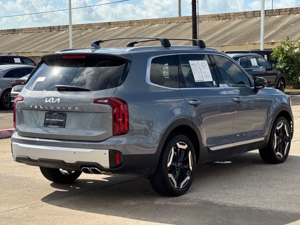 2024 Kia Telluride S Silver at Bayway Cadillac of The Woodlands