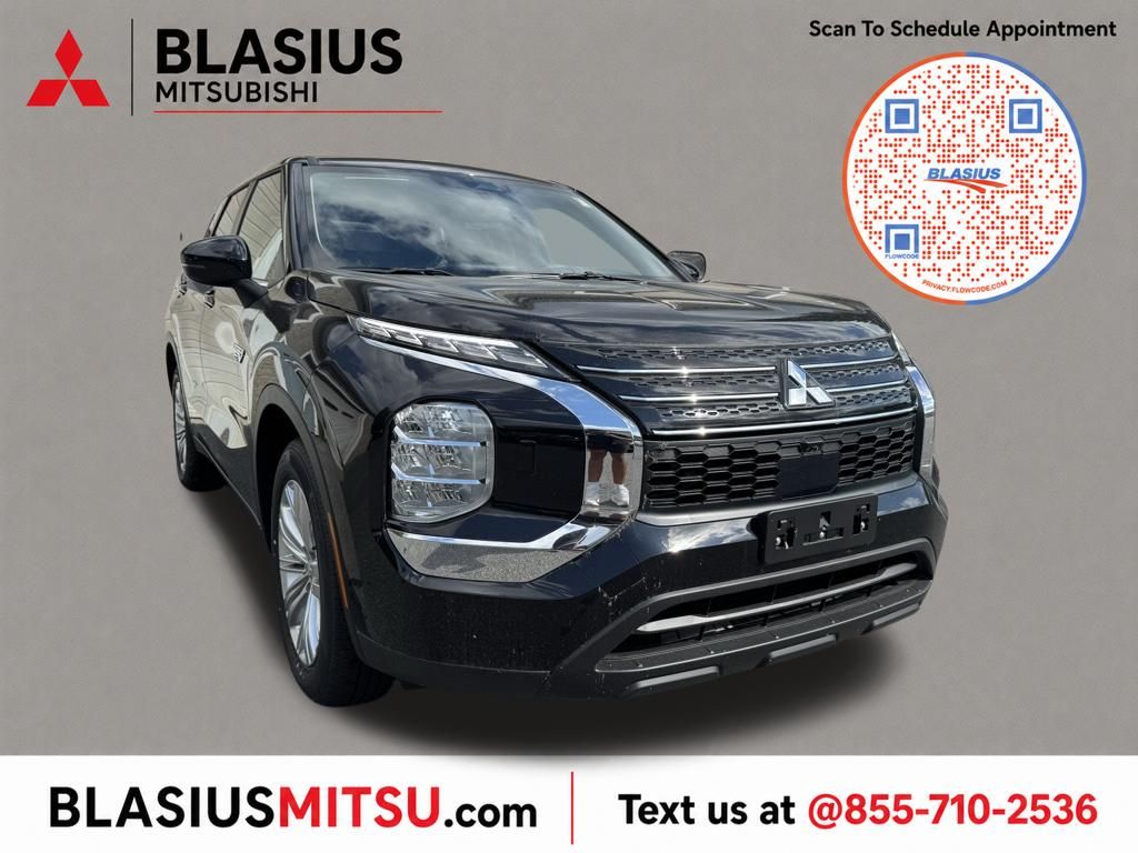 Labrador Black Pearl 2025 Mitsubishi Outlander Hybrid Plug-in SUV / Crossover All-Wheel Drive 1-Speed Automatic