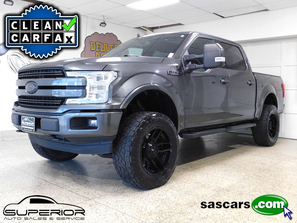 Gray (Magnetic Metallic) 2020 Ford F-150 Pickup Truck Four-Wheel Drive Automatic