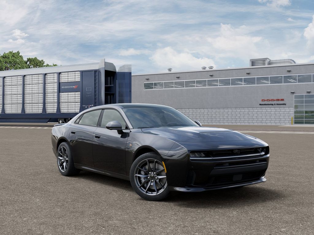 Diamond Black Crystal Pearlcoat 2026 Dodge Charger Scat Pack Sedan AWD Sedan All-Wheel Drive 8-Speed Automatic