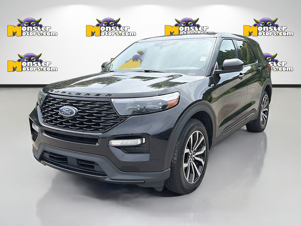 Black 2022 Ford Explorer SUV / Crossover All-Wheel Drive Automatic