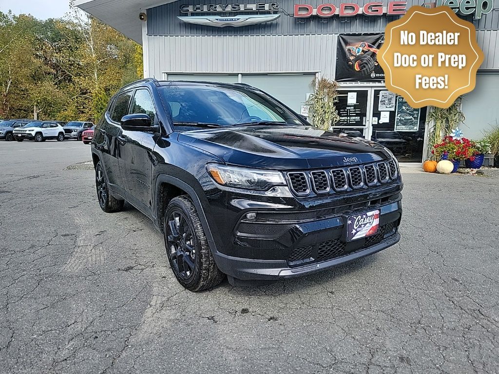 Diamond Black Crystal Pearlcoat 2026 Jeep Compass SUV / Crossover Four-Wheel Drive 8-Speed Automatic