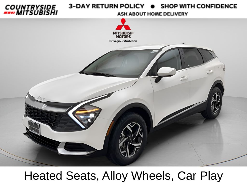 Snow White Pearl 2025 Kia Sportage SUV / Crossover All-Wheel Drive 8-Speed Automatic