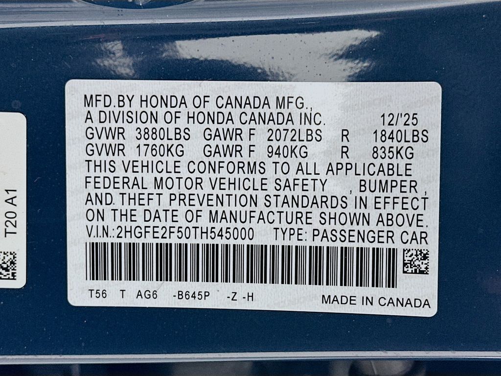 Thumbnail: 2026 Honda Civic - 22