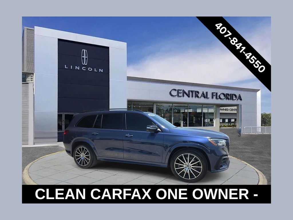 Twilight Blue Metallic 2026 Mercedes-Benz GLS SUV / Crossover All-Wheel Drive 9-Speed Automatic
