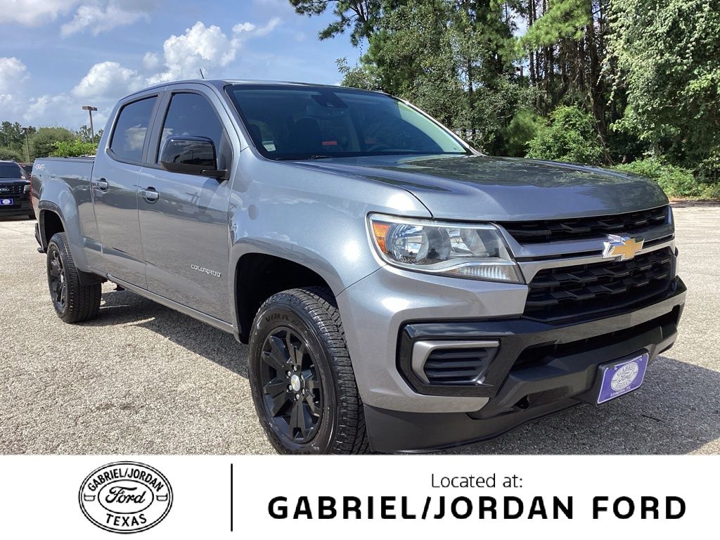Gray (Satin Steel Metallic) 2022 Chevrolet Colorado Pickup Truck Four-Wheel Drive 8-Speed Automatic