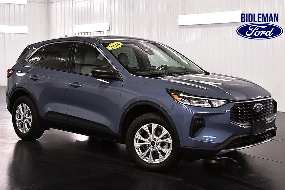 Vapor Blue Metallic 2024 Ford Escape SUV / Crossover All-Wheel Drive 8-Speed Automatic