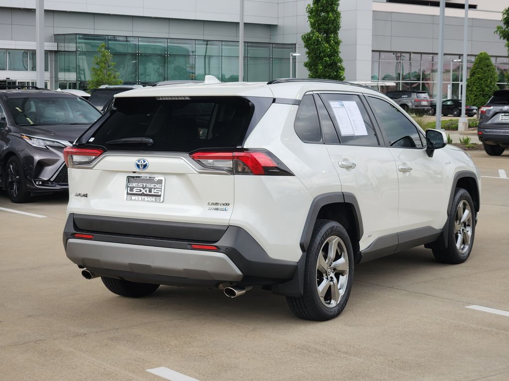 2020 Toyota RAV4 Hybrid Limited White at Community Toyota