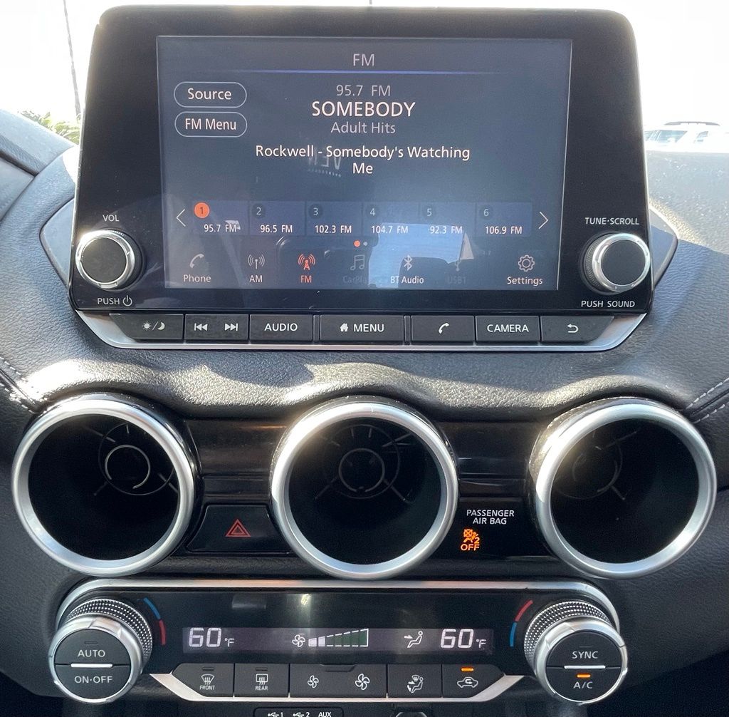 2020 Nissan Sentra SV White at South Houston Nissan