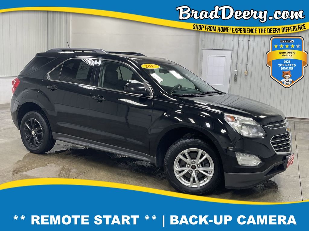 Mosaic Black Metallic 2017 Chevrolet Equinox LT FWD SUV / Crossover Front-Wheel Drive 6-Speed Automatic Overdrive