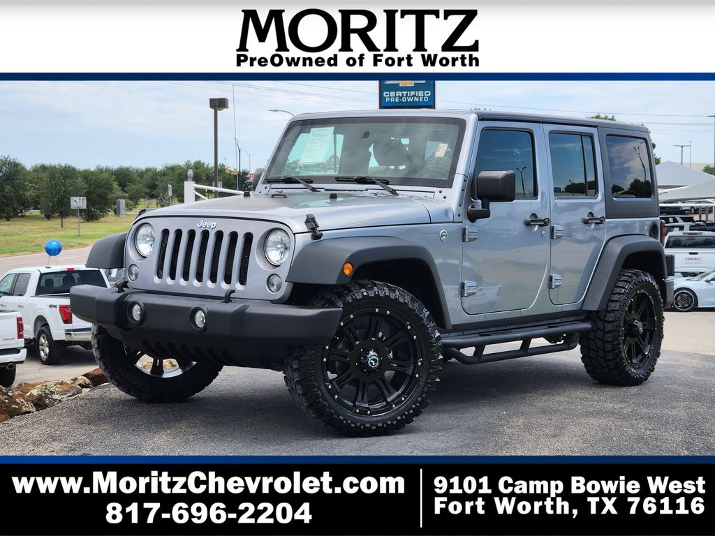 Billet Silver Metallic 2016 Jeep Wrangler SUV / Crossover Four-Wheel Drive 5-Speed Automatic