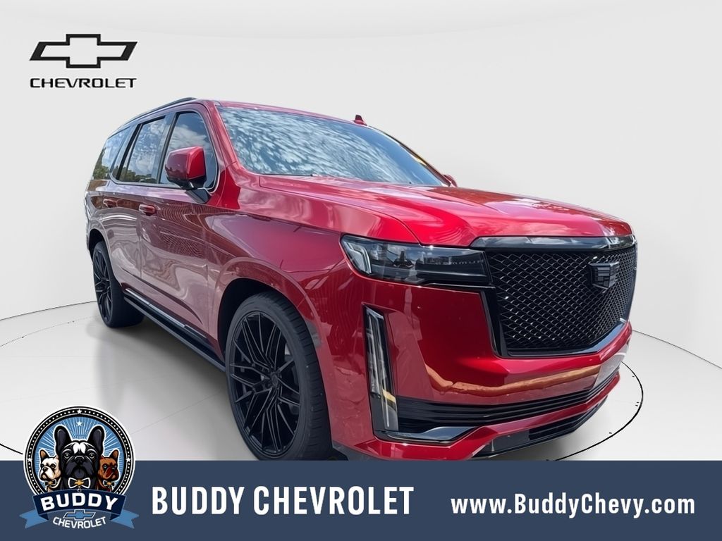 Radiant Red Tintcoat 2023 Cadillac Escalade SUV / Crossover Four-Wheel Drive Automatic