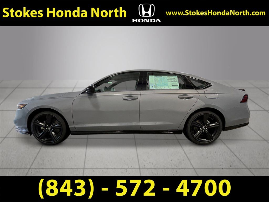 2026 Honda Accord Hybrid Sport-L Gray at Stokes Honda North