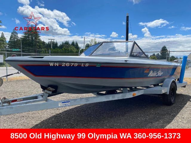 1987 Blue Malibu Skier 19ft