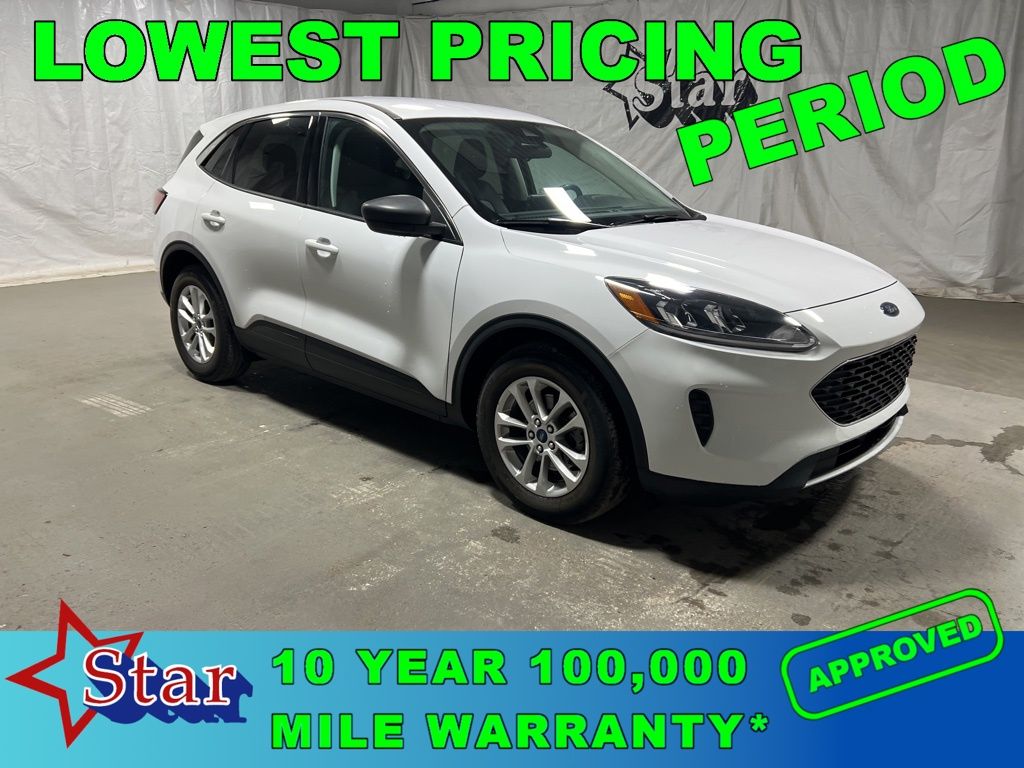 Oxford White 2022 Ford Escape SE FWD SUV / Crossover Front-Wheel Drive 8-Speed Automatic