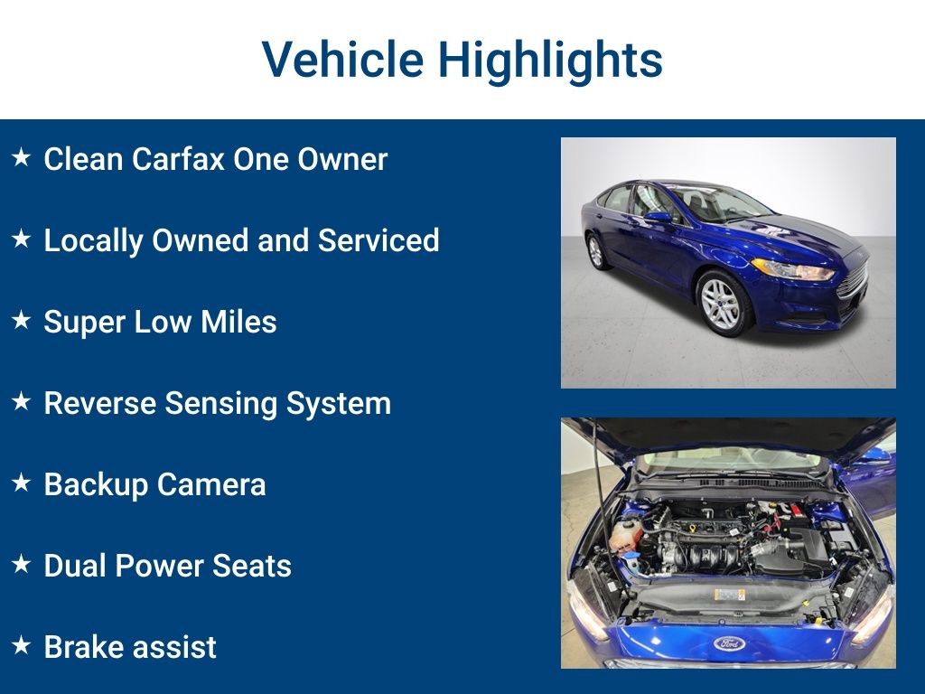 2016 Ford Fusion SE