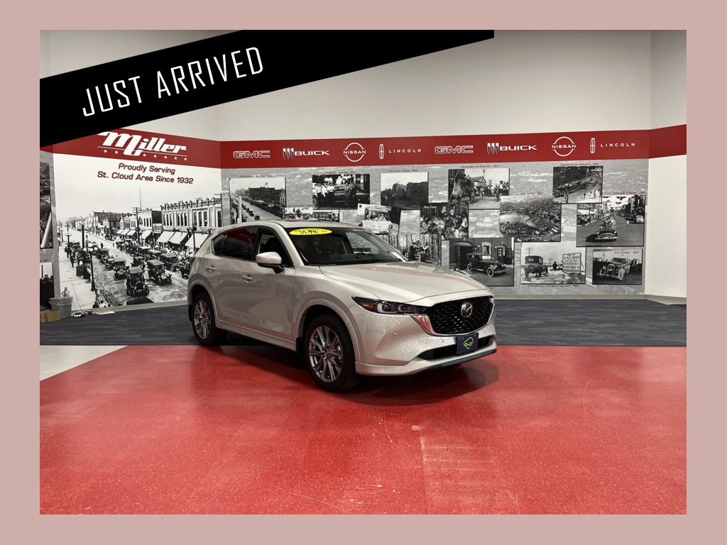 Gray (Platinum Quartz Metallic) 2025 Mazda CX-5 2.5 S Premium Plus AWD SUV / Crossover All-Wheel Drive 6-Speed Automatic