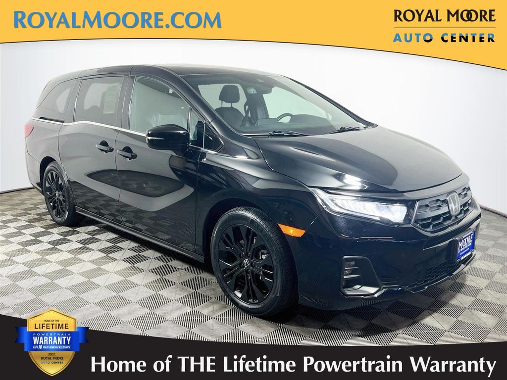 Black 2025 Honda Odyssey Sport-L FWD Minivan Front-Wheel Drive Automatic