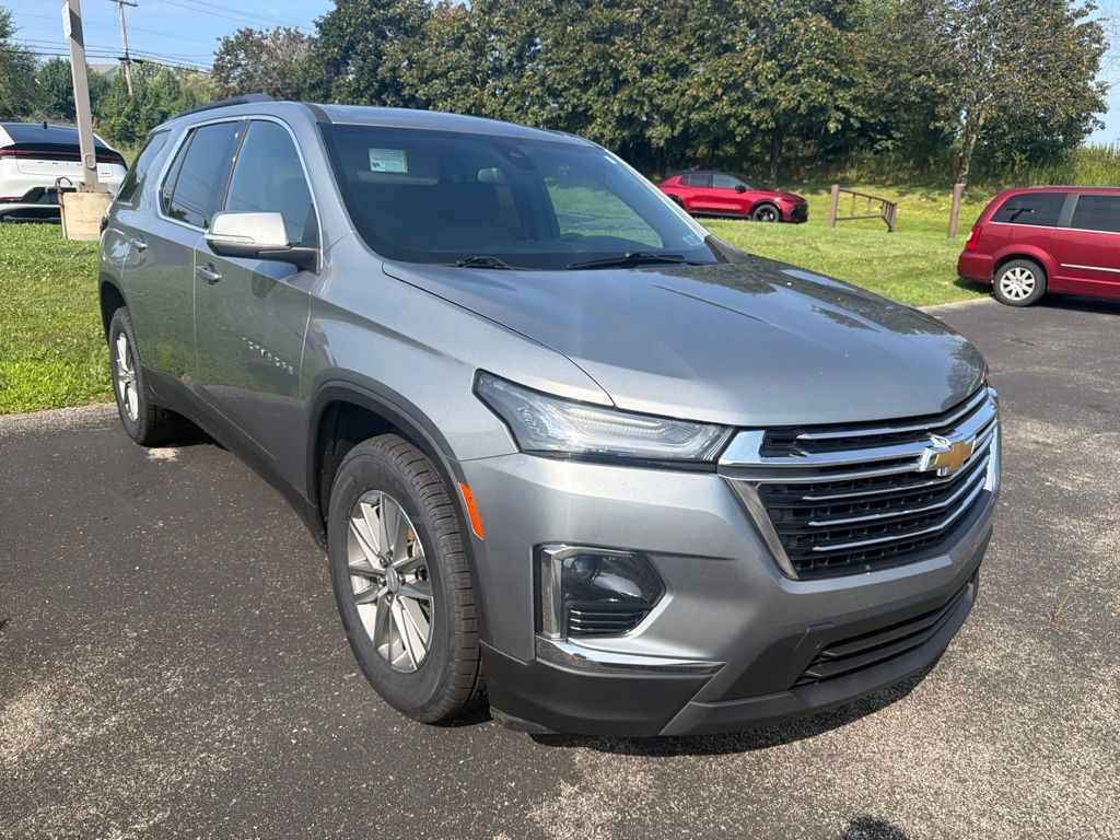 Sterling Gray Metallic 2023 Chevrolet Traverse SUV / Crossover Four-Wheel Drive 9-Speed Automatic
