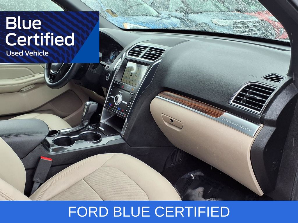 2019 Ford Explorer Limited Blue at Baytown Hyundai