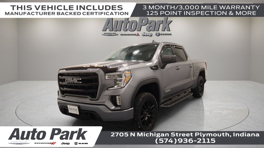 Gray (Satin Steel Metallic) 2020 GMC Sierra 1500 Pickup Truck Four-Wheel Drive Automatic