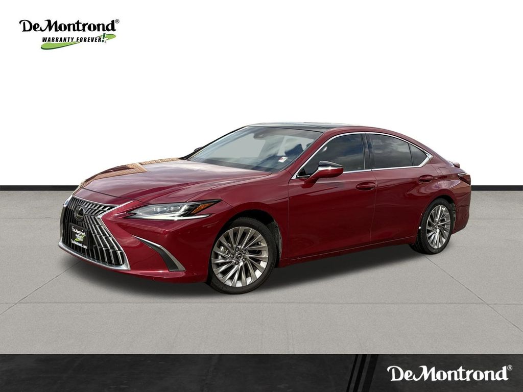 2023 Lexus ES 350 Ultra Luxury Red at Westside Lexus