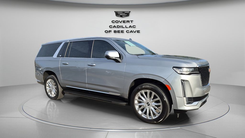 Silver Metallic 2024 Cadillac Escalade ESV Premium Luxury 4WD SUV / Crossover Four-Wheel Drive Automatic