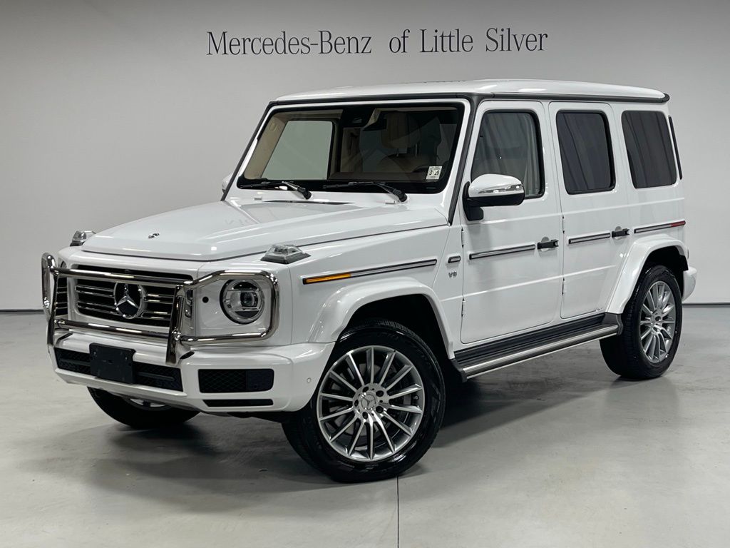 MANUFAKTUR Moonlight White Metallic 2023 Mercedes-Benz G-Class G 550 4MATIC SUV / Crossover All-Wheel Drive 9-Speed Automatic