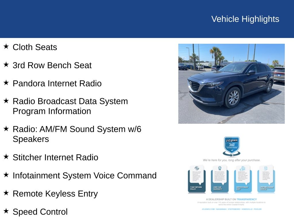 2016 Mazda CX-9 Sport